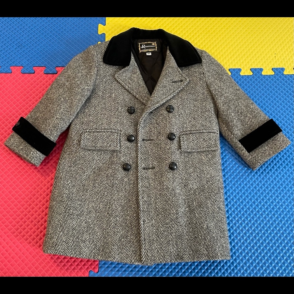 S. Rothschild Wool Boys Coat 3T